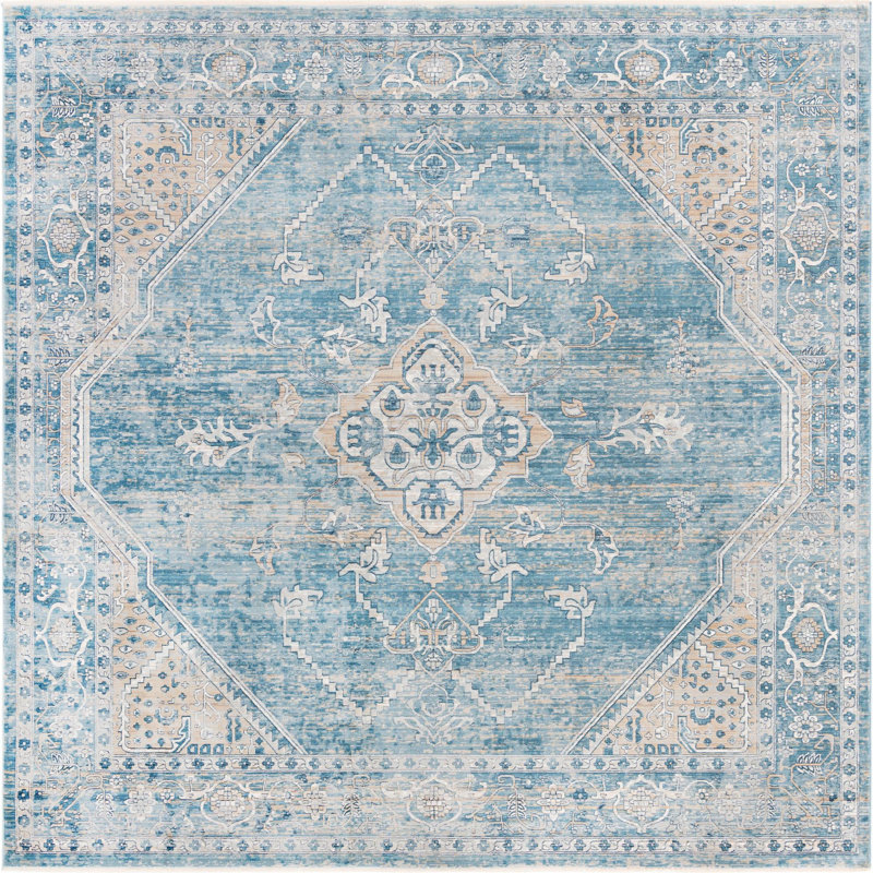 Orea Oriental Indoor Rug, Square 8'