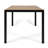 Outdoor Dining Table - Anodized Aluminum - Tempered Glass Table Top - Square-239205795