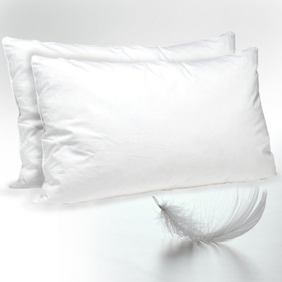 Oreiller standard avec rembourrage en duvet Medau