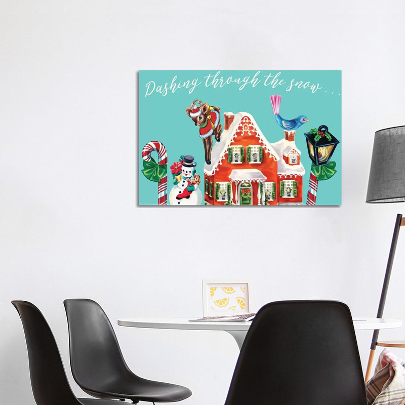 1955 Christmas Collection A 1 Piece Wall Art on Canvas