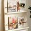 Bibliothèque standard en bois massif beige moderne-744074050-744074051