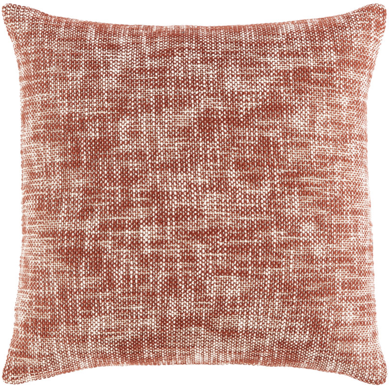 Cotton Throw Pillow Cover & Insert, 20" x 20", Pillow Cover Only - No Insert