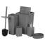 5 Piece Nuro Bathroom Accessory Set-2037330824