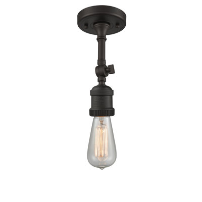 Arguelles Glass Semi Flush Mount