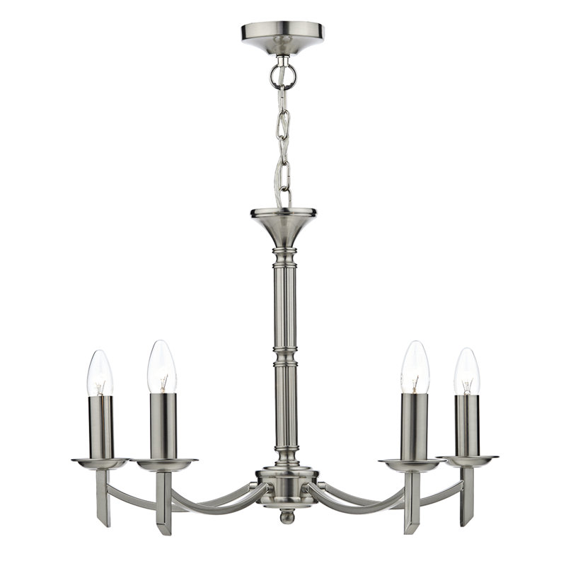 Amplas 5 - Light Candle Style Chandelier