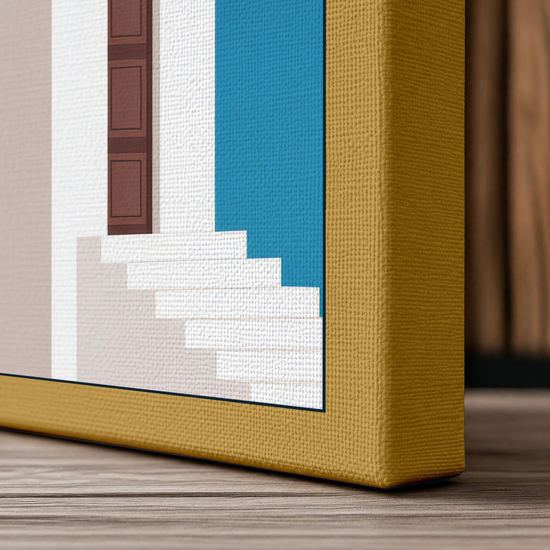 Print, 18x12 - 45.7 x 30.5 cm, Ochre Border