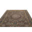 Tapis traditionnel brun en laine noué à la main 9 pi 9 po x 14 pi 3 po Oushak-987679710-987679709