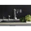 Hunley Kitchen Faucet - 12" Articulated Spout