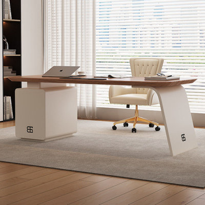 Walmut Rectangular Solid Wood desk