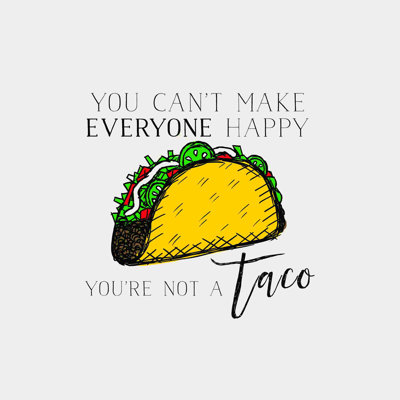 " You're Not A Taco Sketch "