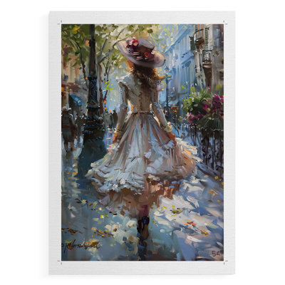 WOMEN Series DCCXXXVII  -Premium Canvas Print Only - NOT FRAMED -Ready to Hang
