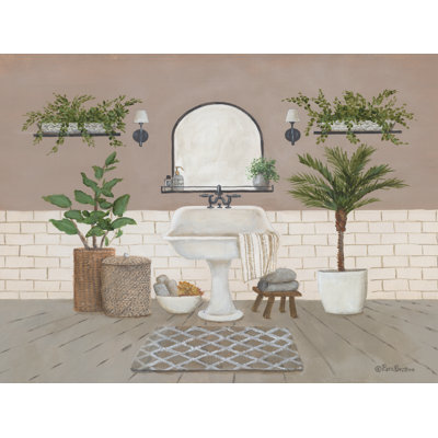 " Farmhouse Bath II " by Pam Britton