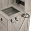 Meuble-lavabo Pavo avec miroir à DEL mobile et station de charge-122065418