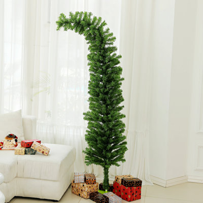 Arbre de Noël artificiel avec pied pliable 6 pi.