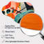 Horloge murale Mid Century Vintage Textiles II - Mid Century-106025976