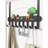 Iron Seamless Over-The-Door Hook Rack