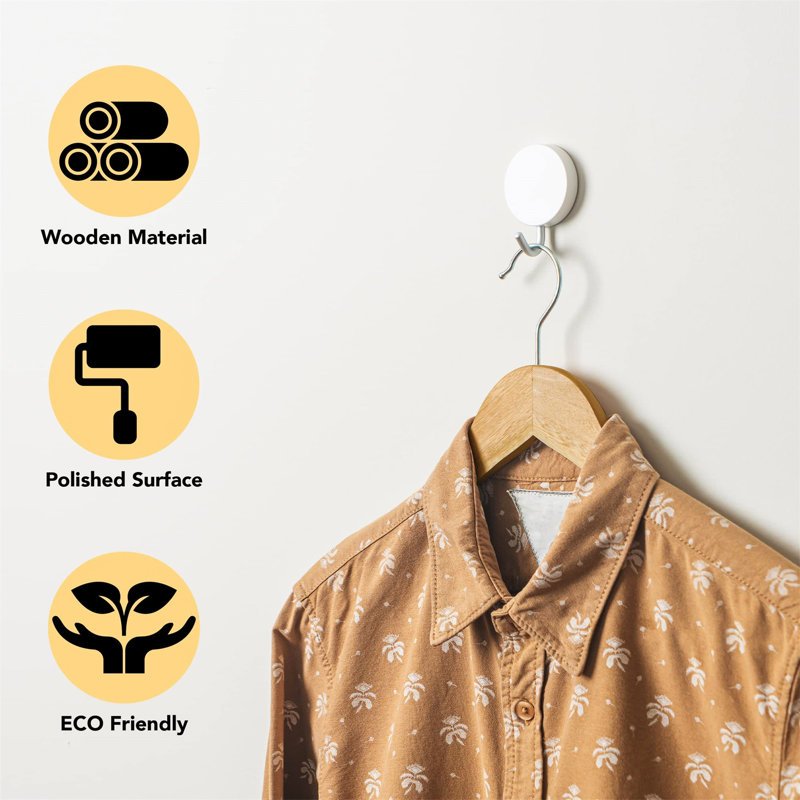 Eastep Wood Standard Hanger for Skirt/Pants, 50