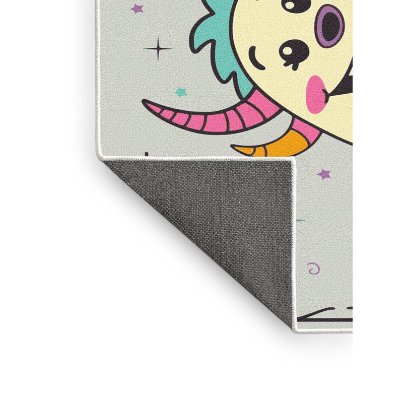 Tapis de vacances d'Halloween The Holiday Aisle®, Rectangle 4pi x 6 pi