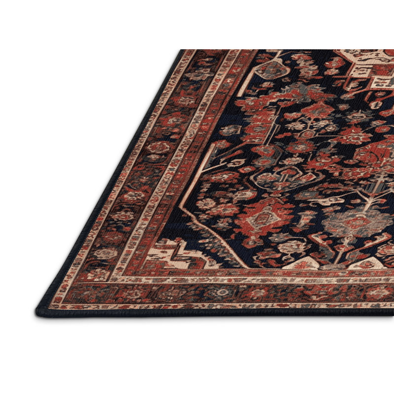 Tapis brun lavable à la machine, Tapis de couloir 2 pi x 4 pi