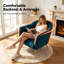 Fauteuil de chambre Modern Velvet