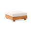 Canapé modulaire d'extérieur en bois massif pour 5 personnes avec repose-pieds Witt-1769474998