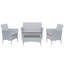 Outdoor Gerardi All Weather Wicker 4 - Person Seating Group with Cushions-753778708