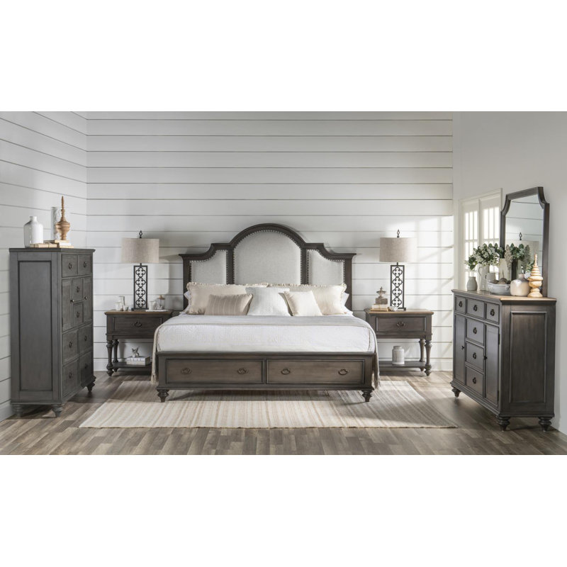 Kingston 68'' W 6 - Drawer Dresser, Brown