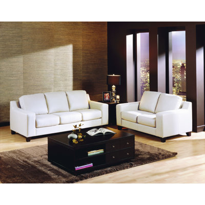 Reed Leather Living Room Set