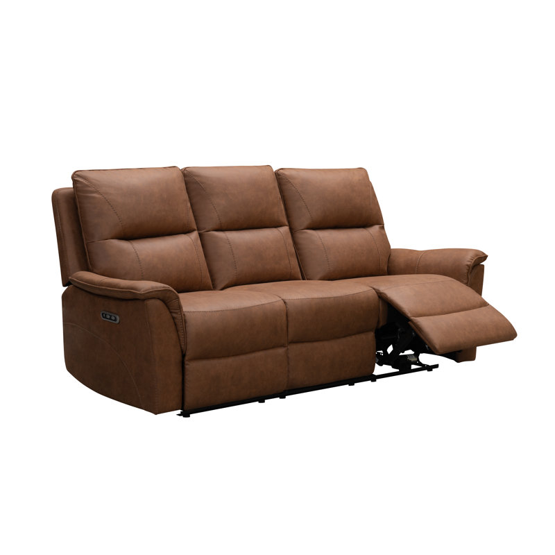 Marylee 211cm Wide Standard Recliner, Tan