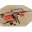 Suprematist Hand Woven Wool Area Rug-67664735