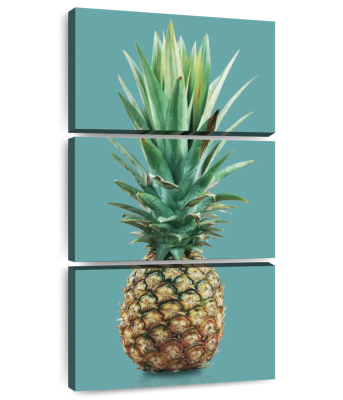 Crowned Pineapple, 62" H x 30" W