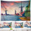 Tapisserie «Landscape Zaandam Mills on Water»-28491370
