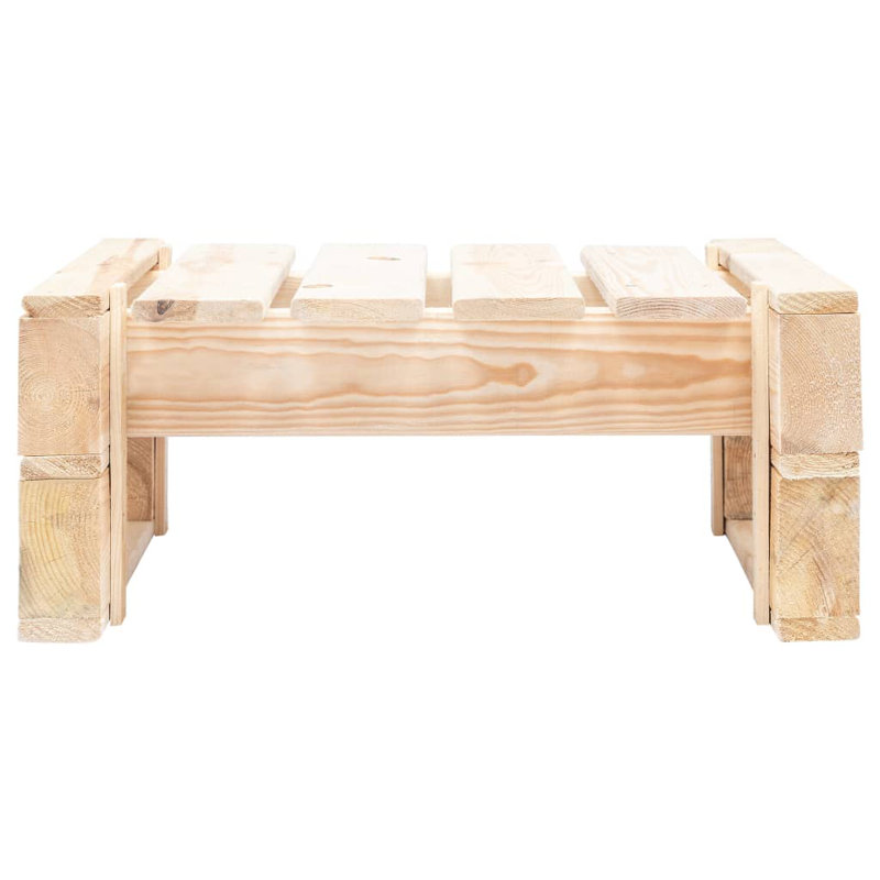 Glendora Pine Outdoor Ottoman
