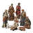 Kurt Adler Porcelain Nativity Figures Table Piece Set, 9 Pieces