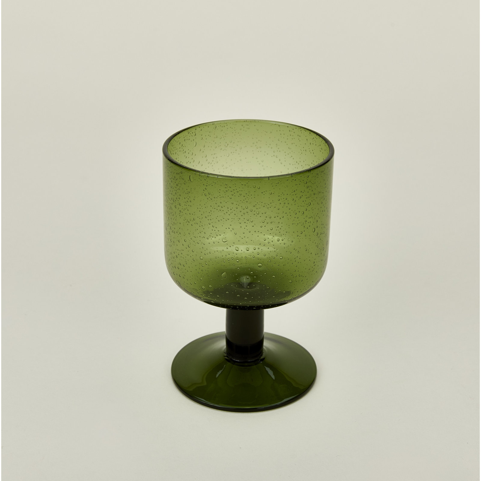 Simple Wine Glass, Olive