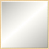 Floater 3 Solid Wood Beveled Mirror