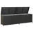 vidaXL Storage Chest Black Poly Rattan, Powder-Coated Steel Large-85263296