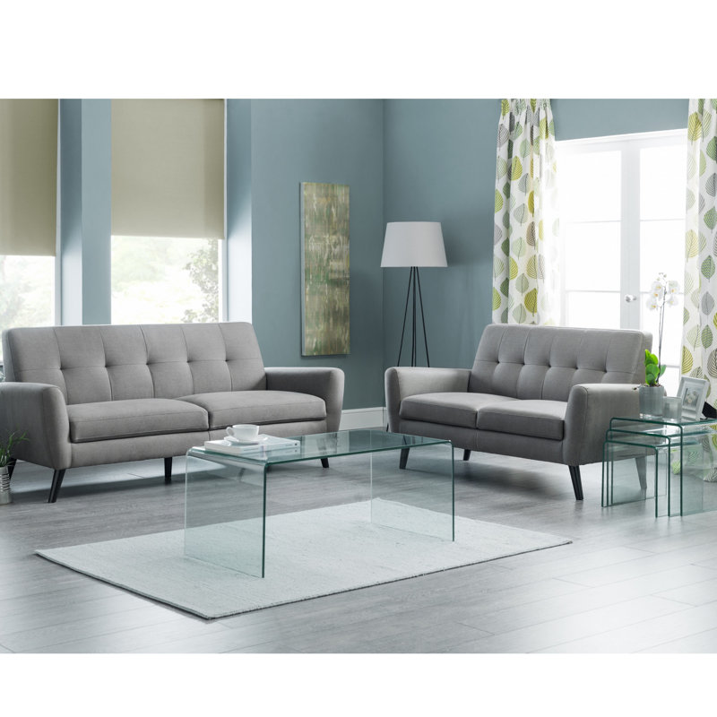Brendon 110cm Glass Top Console Table