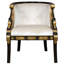 Fauteuil demi-tonneau Graceful Swans