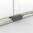 Classic 56" W x 57" H Bypass Frameless Tub Door-14170956-14170955