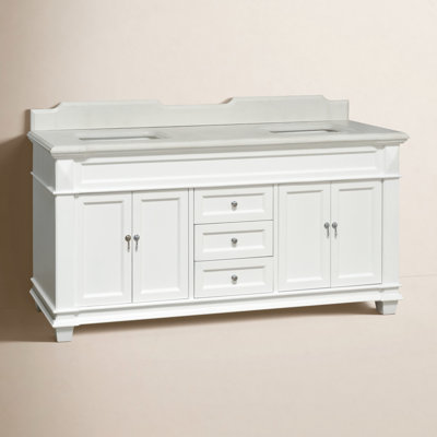 Ensa 72'' Double Bathroom Vanity with Top