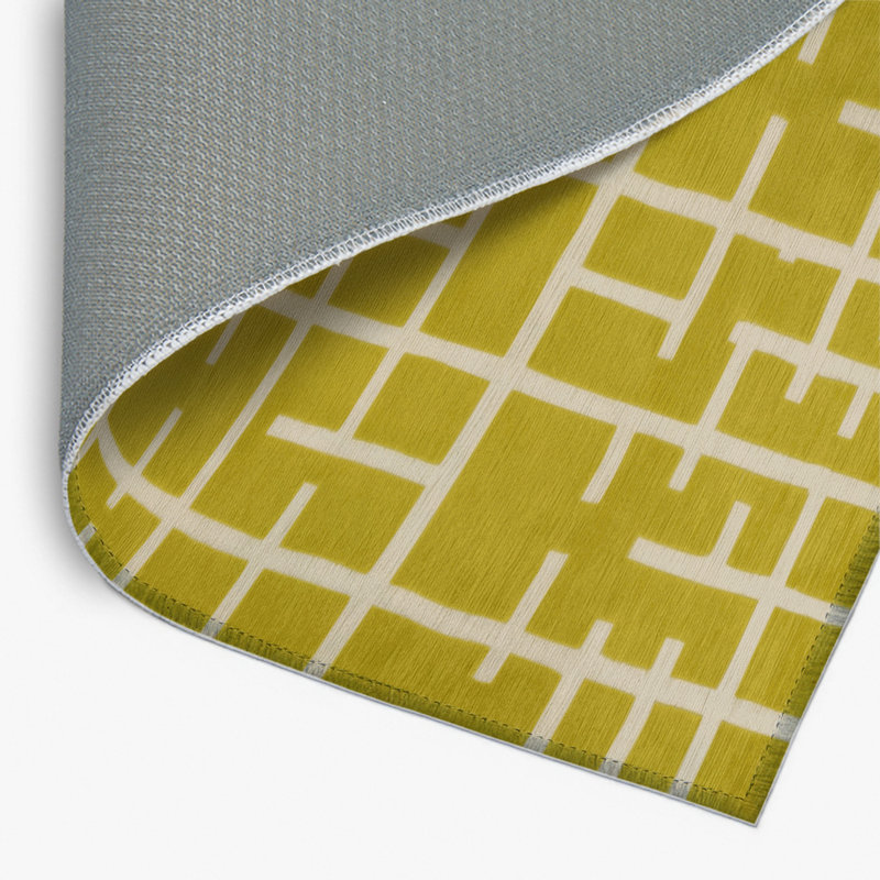 Tapis brun intérieur et extérieur Trellis, Rectangulaire 2 pi x 3 pi