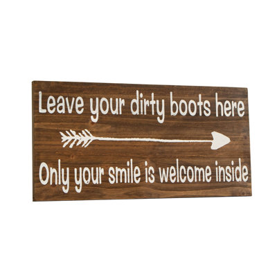 Caziyah Novelty & Humour Wall Decor on Wood