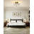 3-Light Semi Flush Mount Ceiling Light Clear Glass-1618663111