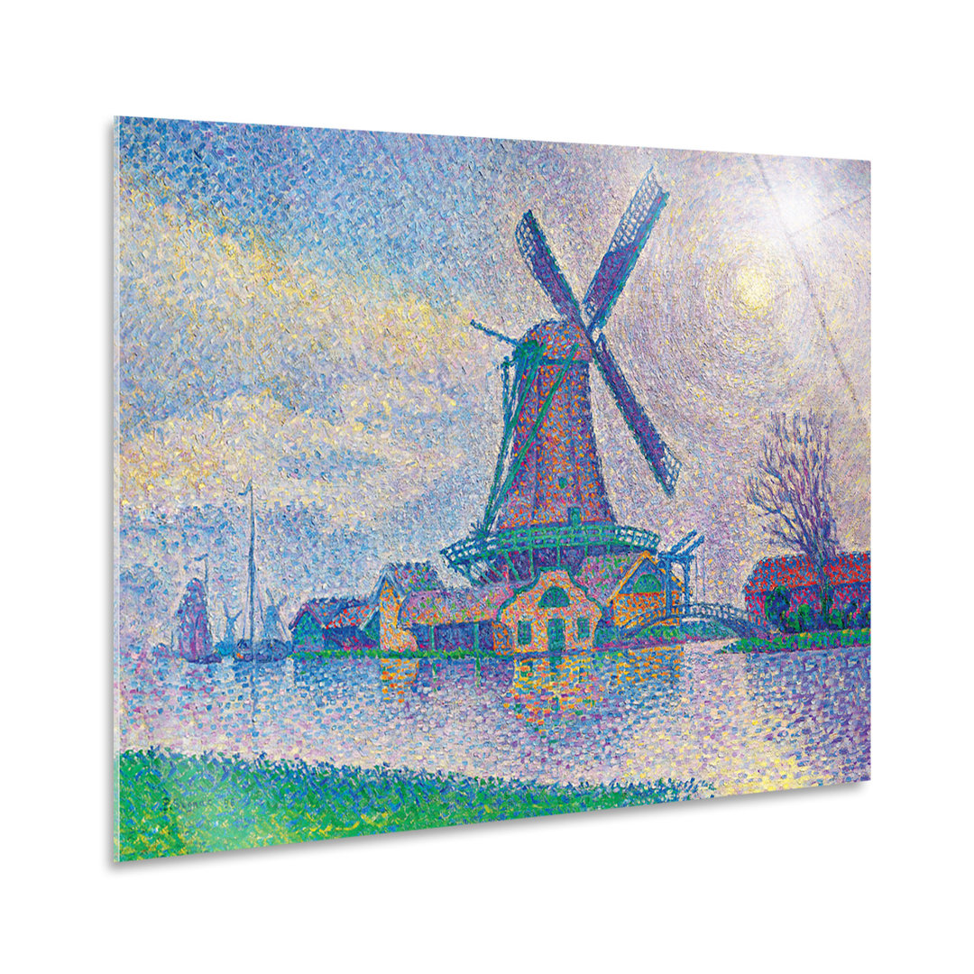 Wandbild Dedam Mill von Paul Signac