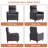 26" Wide Adjustable Single Recliner Upholstered Recliner Sofa Soft Touch Fabric Chair With Thick Cusion And Backrest, Manual Pushback Chair For All Ages-2032917044