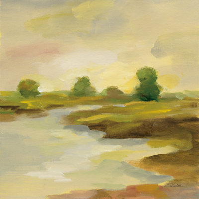 " Chartreuse Fields I "