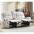 70.8" Wide Modern And Overstuffed Soft Manual Reclining Loveseat Sofa With Center Console