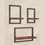 40cm W Metal Wall Mounted Shelving Unit