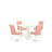 5-Piece Solid Wood Top - Rectangular Dining Room Set with Dropleaf - Seats 4-752547364-752547362